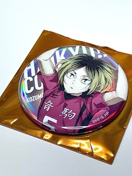 メルカリ便　ハイキュー　オーロラ　ベースヤードトーキョー　缶バッジ　孤爪研磨 ハイキュー!! ベースヤードトーキョー 版権ビジュアル 缶バッジ